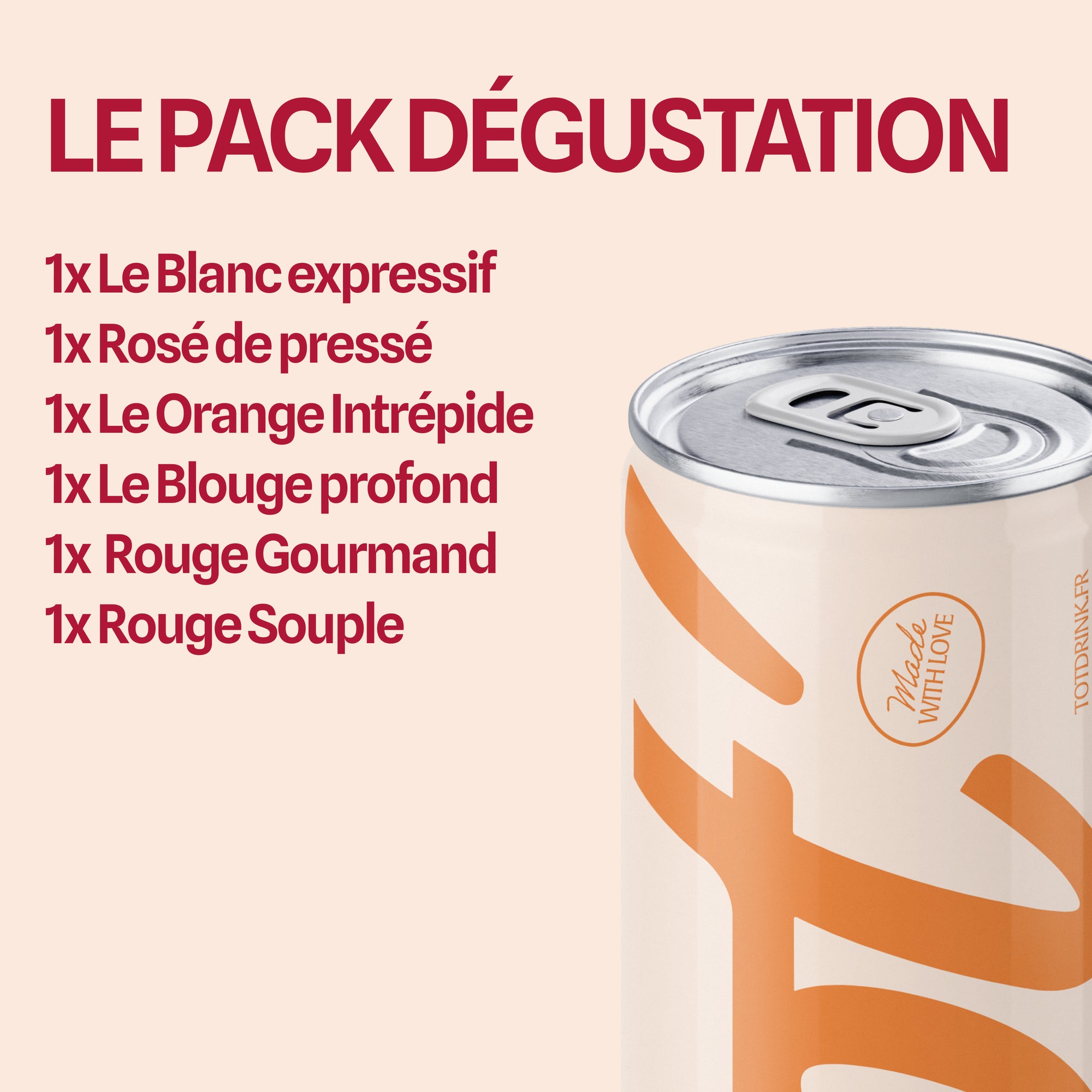 Le Pack Dégustation