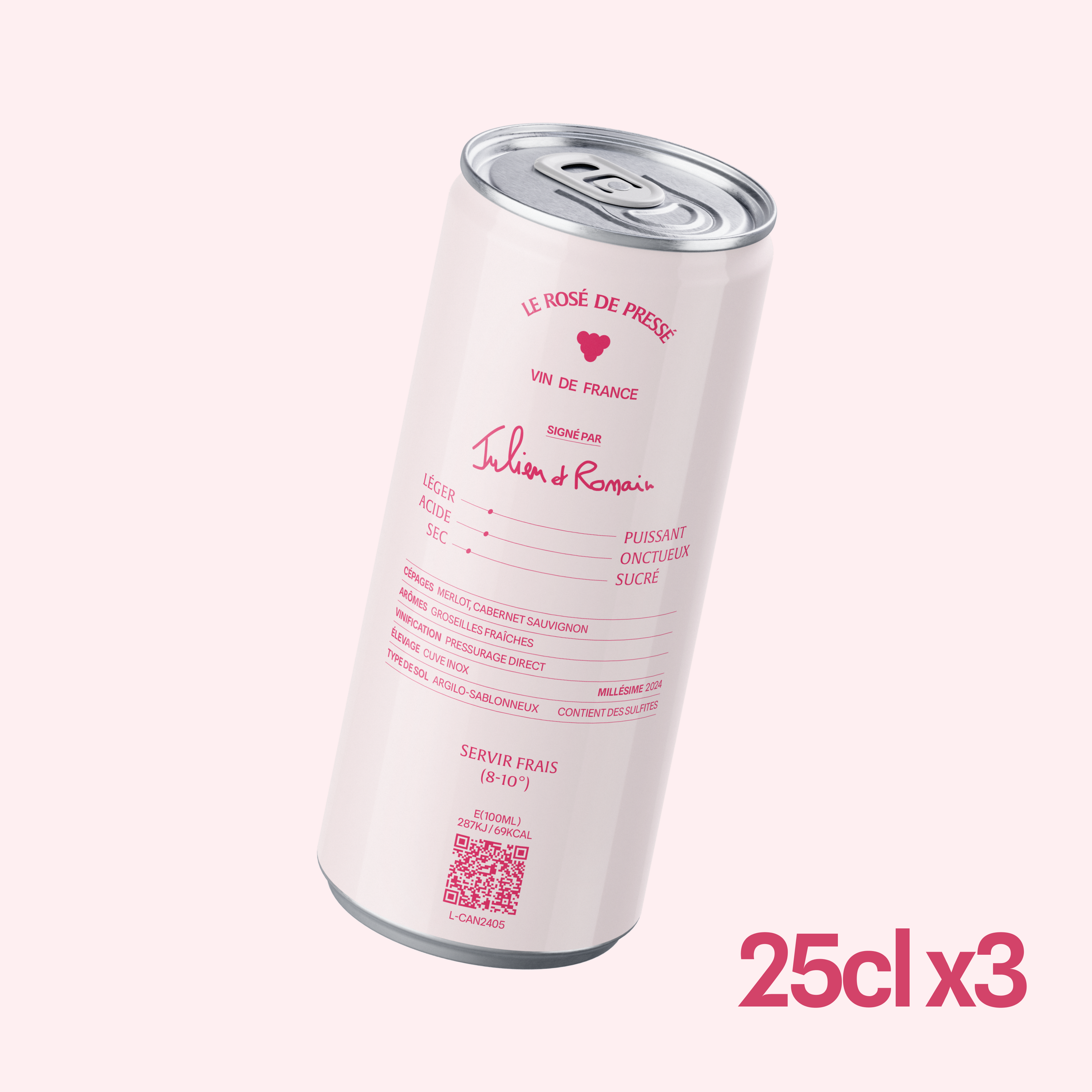Le Rosé de pressé