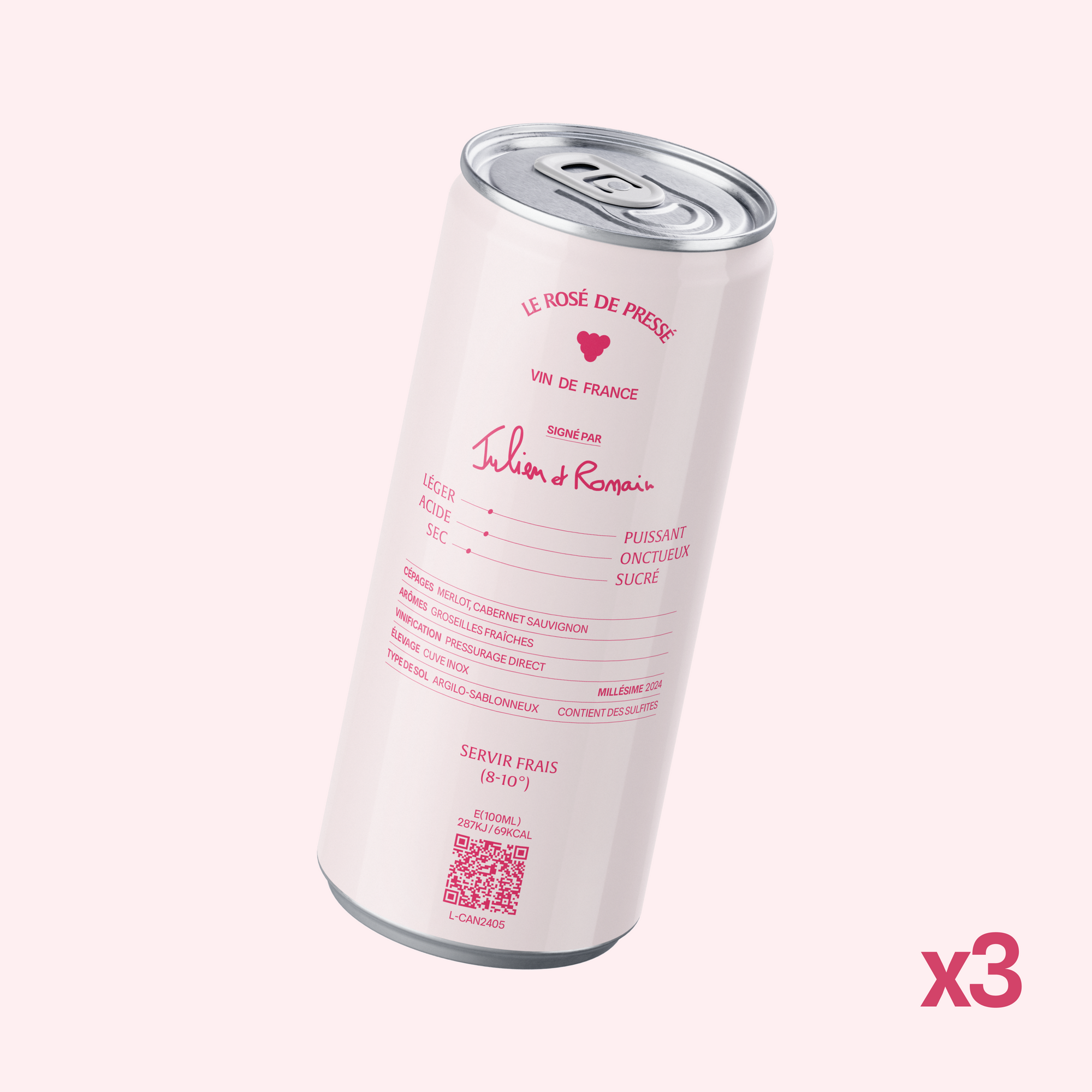 Le Rosé de pressé